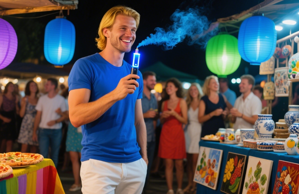 Društvena uloga elektroničkih cigareta u kulturi noćnih tržnica